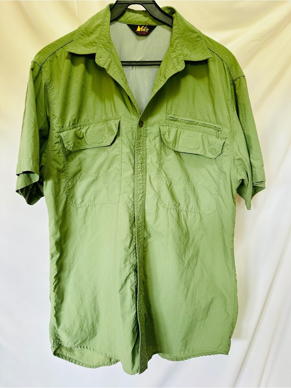 Vintage REI Vented Green Shirt